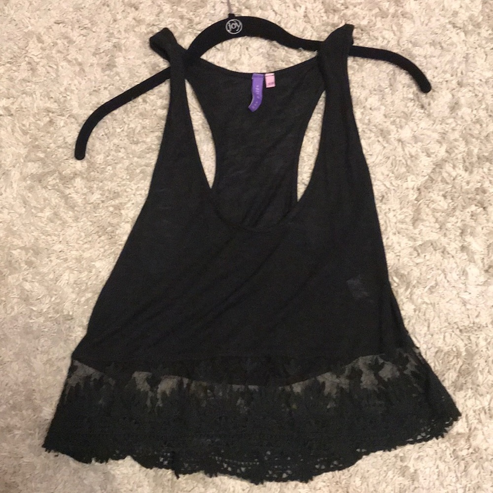 LF black tank top